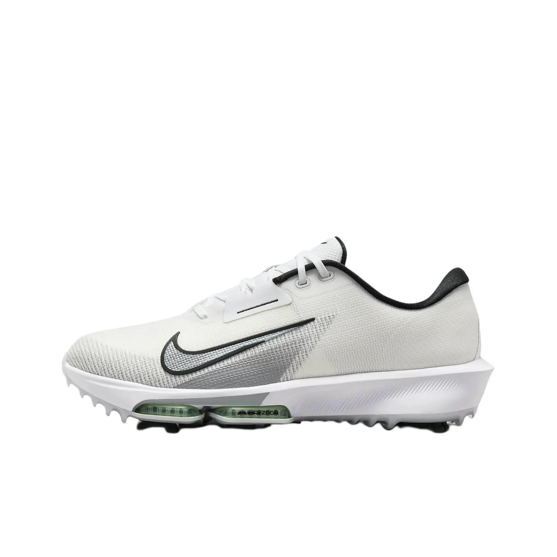 Nike Air Zoom Infinity Tour 2 Slip-resistant Abrasion-resistant Low Golf Shoes Unisex White Найк Эйр Зум Инфинити Тур 2 Противоскользящий Устойчивый к истиранию Низкий Топ Обувь для гольфа Унисекс Белый