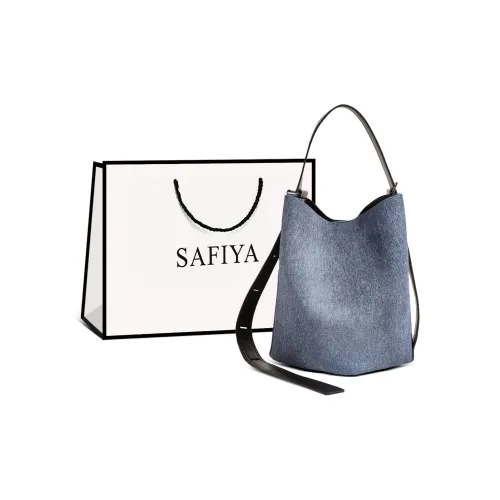SAFIYA Клатчи Синий Женские