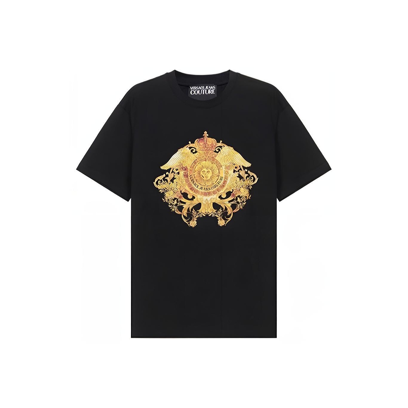 【関税/送料無料】VERSACE JEANS ブラックTシャツ Versace Jeans Couture ロゴ Tシャツ | ブラック | FARFETCH JP