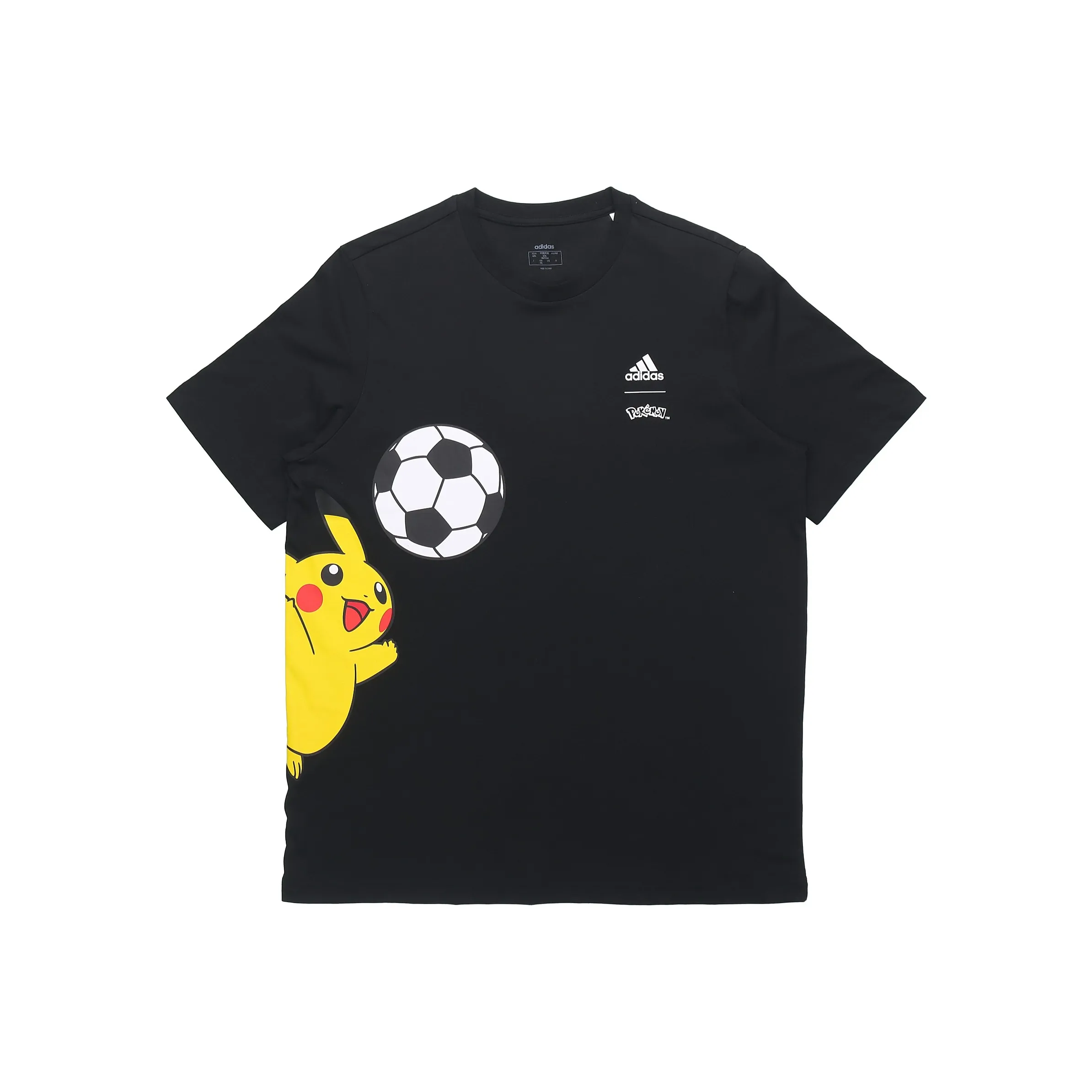 Adidas x Pokémon Коллаборация Футболка Мужская Черная