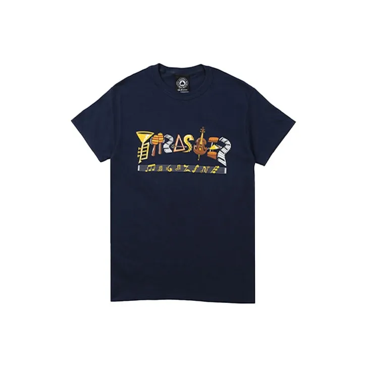 Thrasher Синие Унисекс Футболки