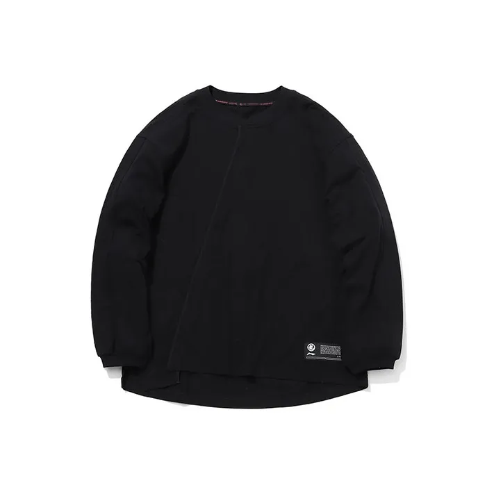 LINING x CHENGLONG Li Ning x Jackie Chan Co Бренд Kung Fu Series Рубашка Мужская Черная