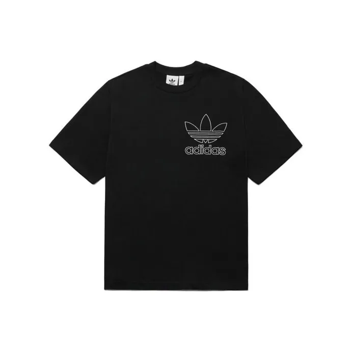 Adidas Originals Рукав с оборванным плечом T-рубашка Мужская Черная