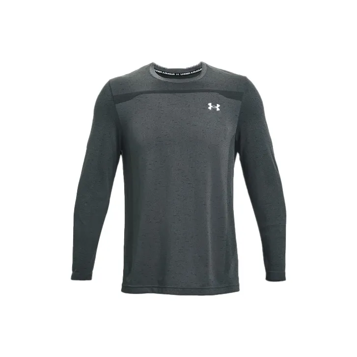 Under Armour Long Sleeved T Shirt Men's Gray