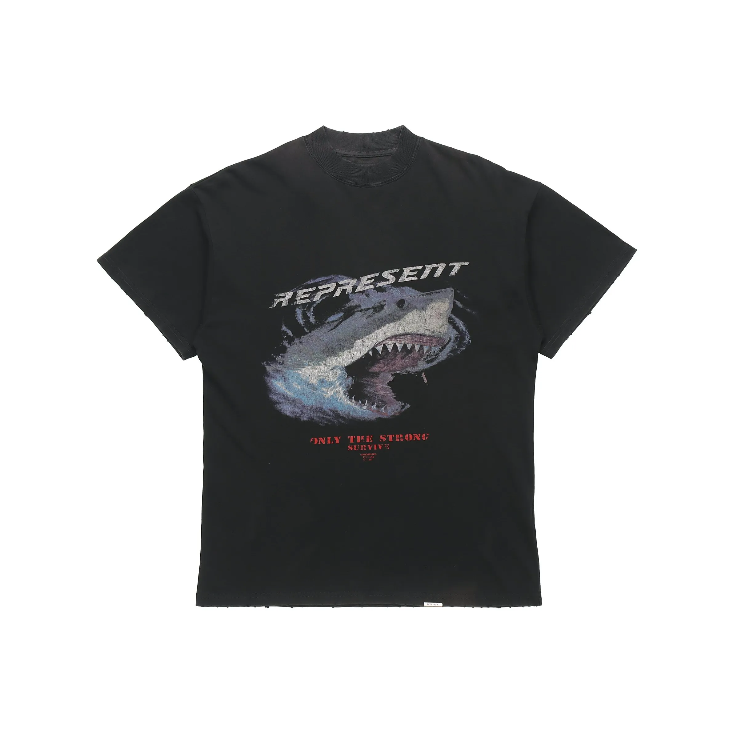 REPRESENT Only The Strong Survive Shark T Shirt