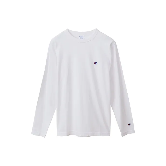 Champion White Men's T-Shirts Чемпион Белые Мужские Футболки