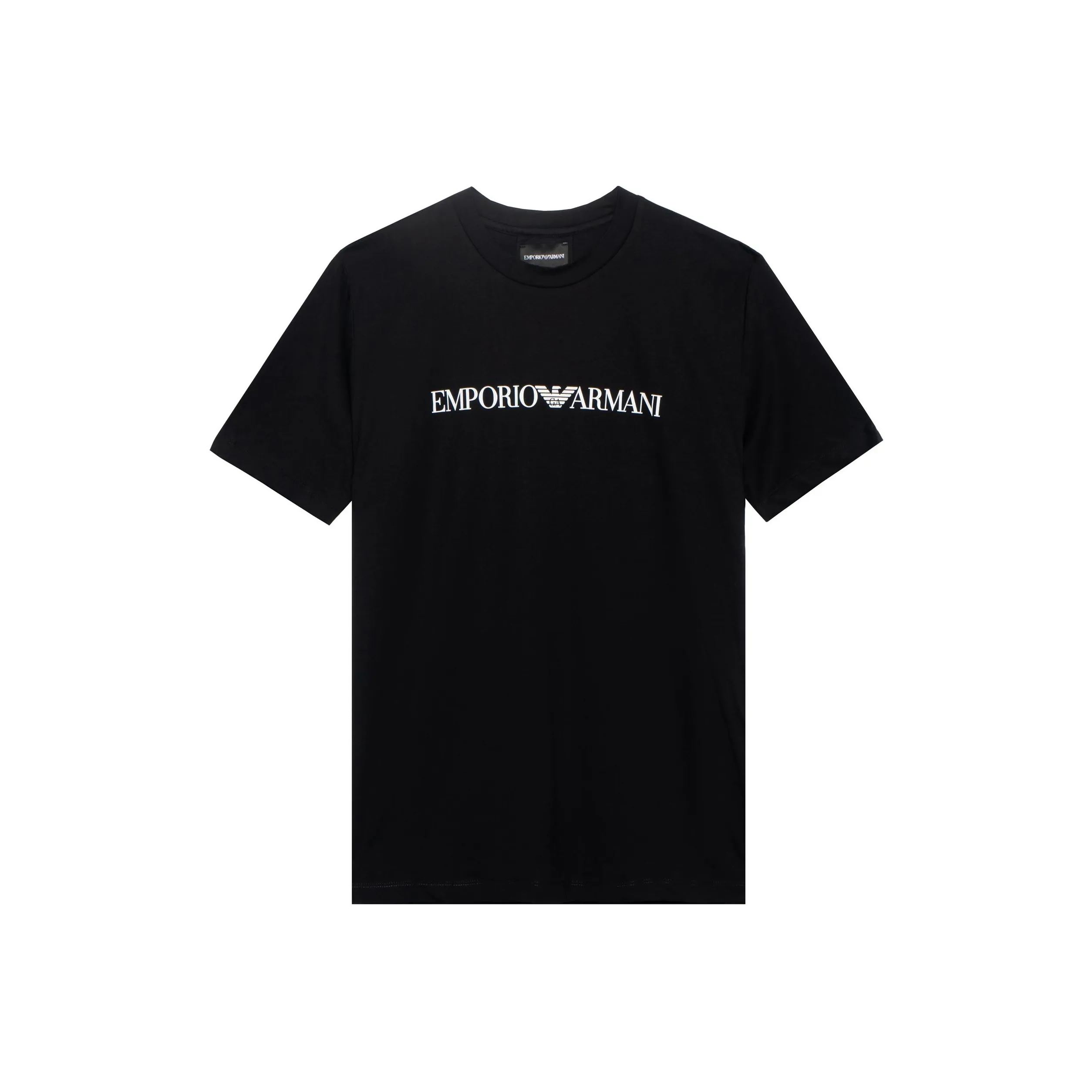 EMPORIO ARMANI Logo Printed Crewneck T Shirt