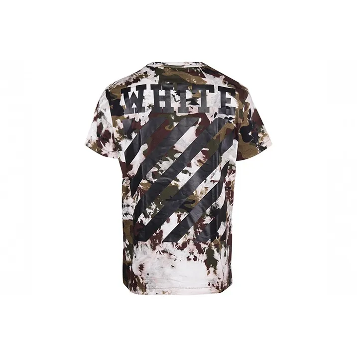 Off Белый T-Рубашка Мужская Многоцветная