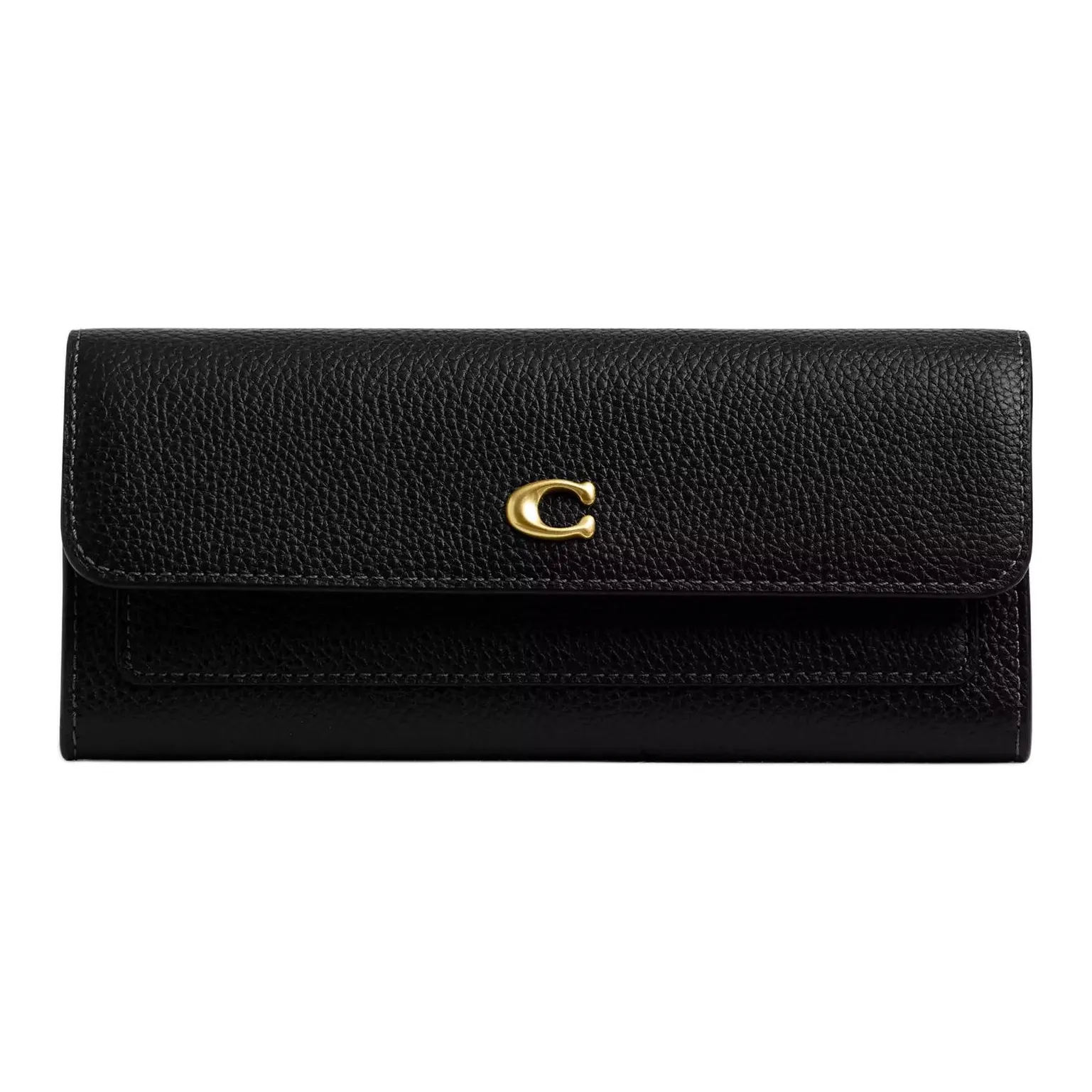 COACH Mira Кожа Кошелек Маленький Женский Черный