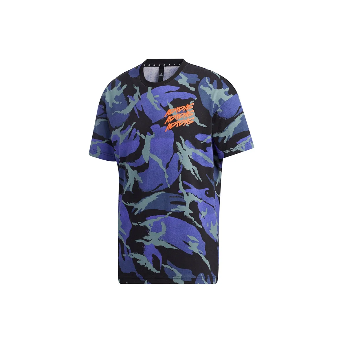 Adidas T Shirts Men's Blue