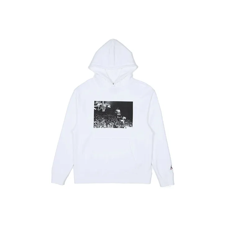 Джордан Белый Мужской Свитшот