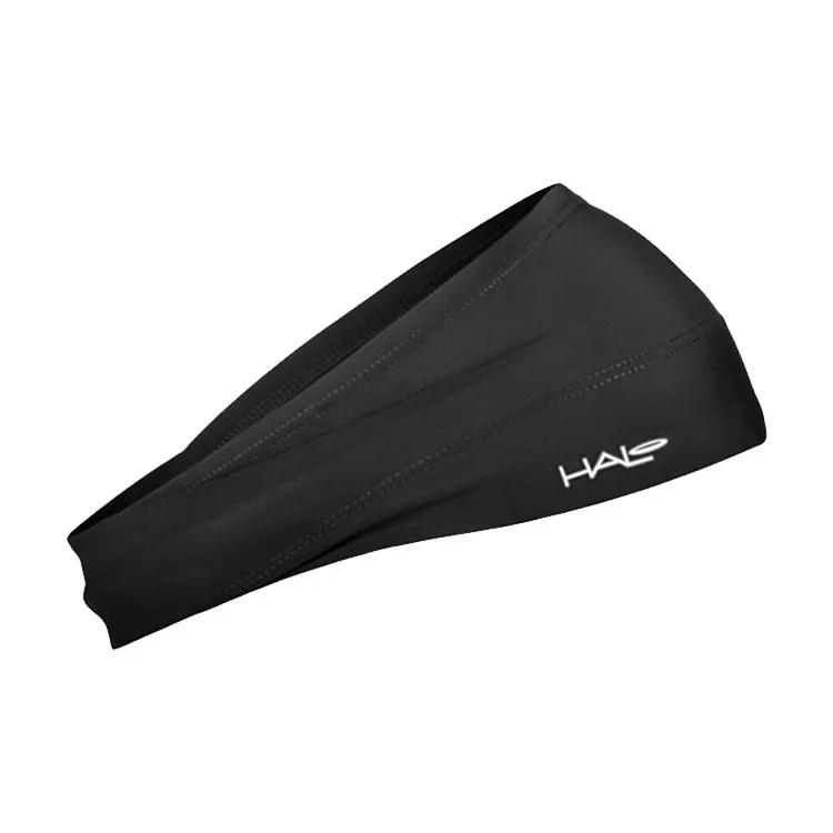 HALO Dryline Fabric Sweatband Unisex One Piece Ultra Wide Black