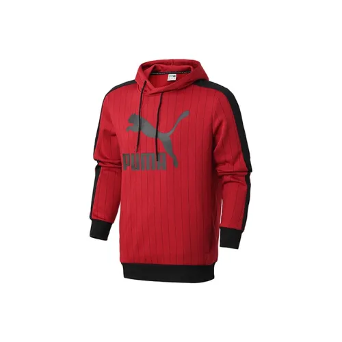 PUMA T7 Красный Мужские Свитшоты