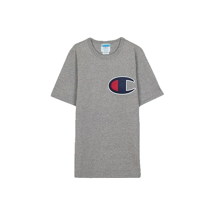 Champion T-Shirt US Version Unisex Gray Чемпион T-Shirt США Унисекс Серый