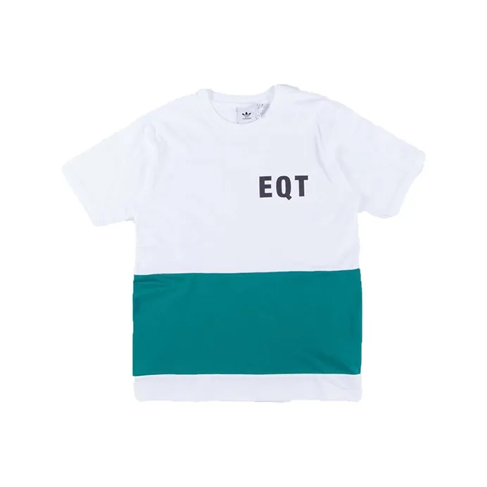 Adidas Originals T-Shirt Мужской Белый Зеленый Многоцветный