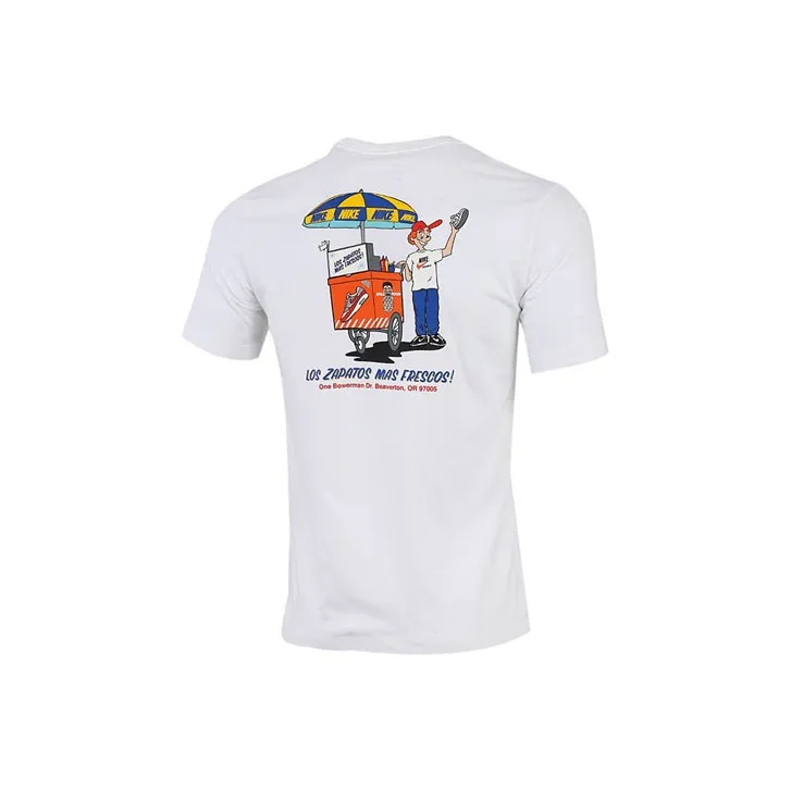 Nike T Shirts Men's White