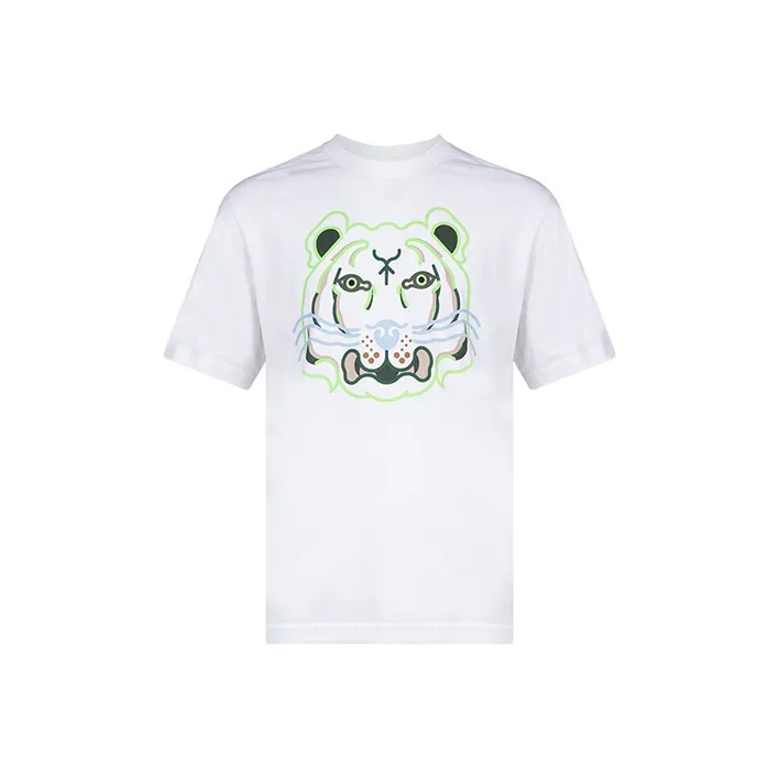 KENZO Men's Logo Classic Tiger T-Shirt White