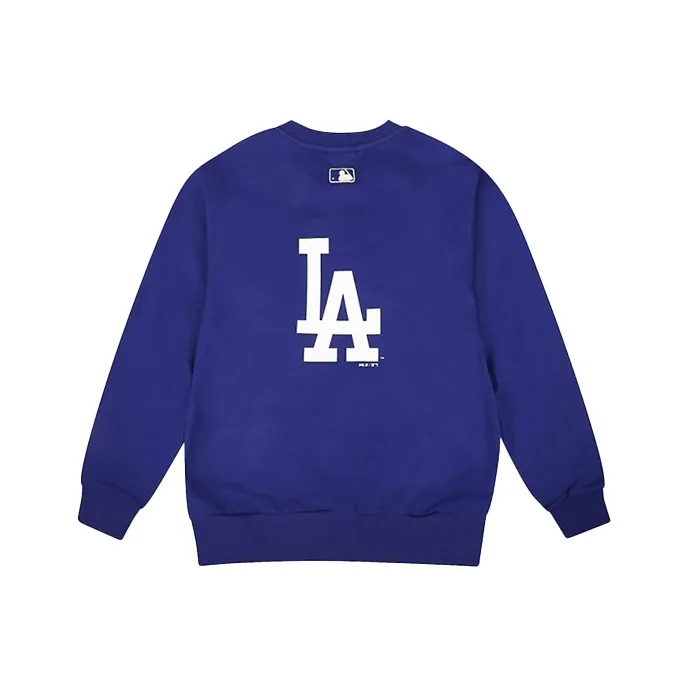 MLB Круглый вырез Свободный крой Стандартный Свитшот Унисекс Синий