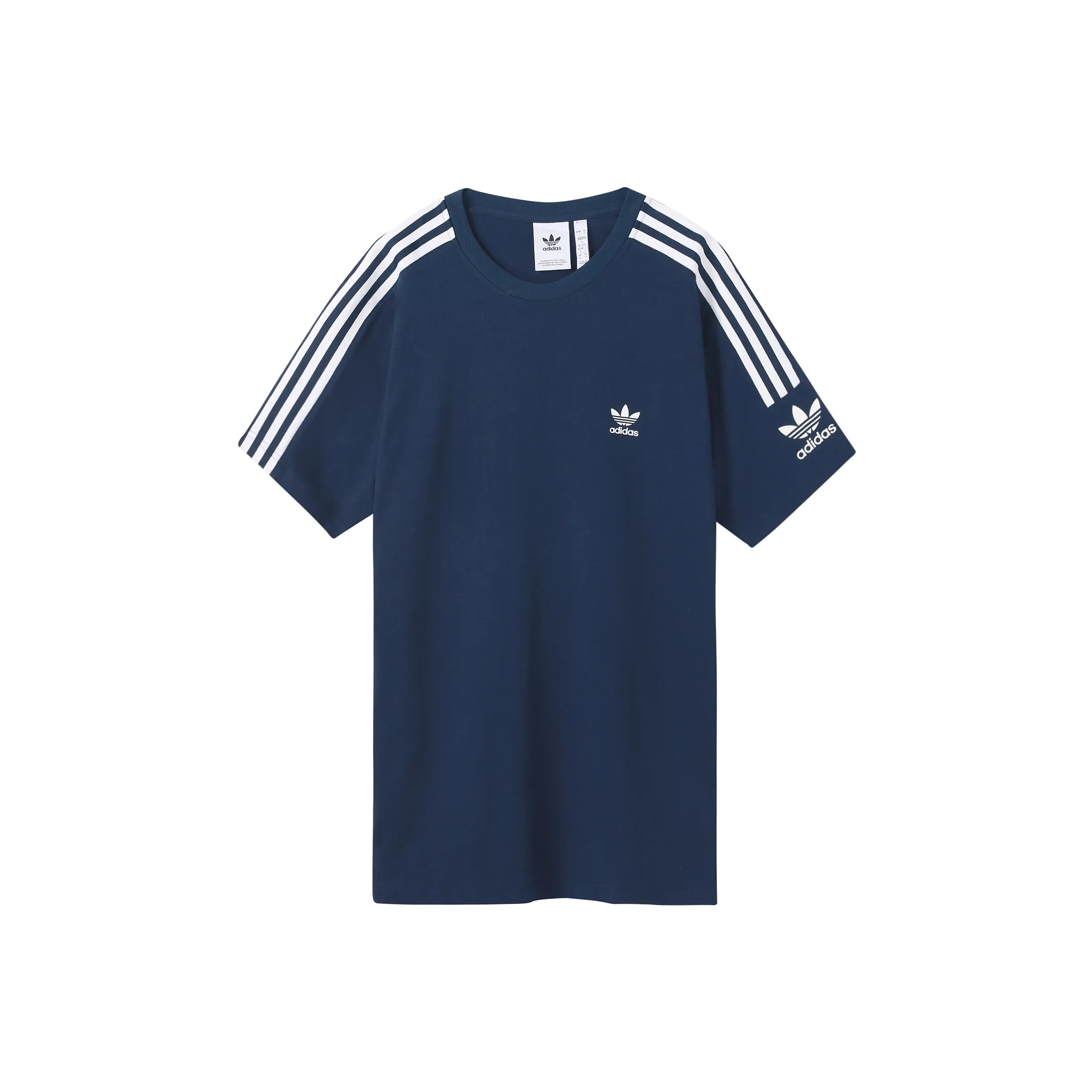 Adidas Originals T Shirts Men's Marine Blue