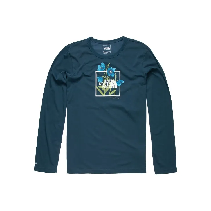 The North Face Мужская футболка утиного синего цвета