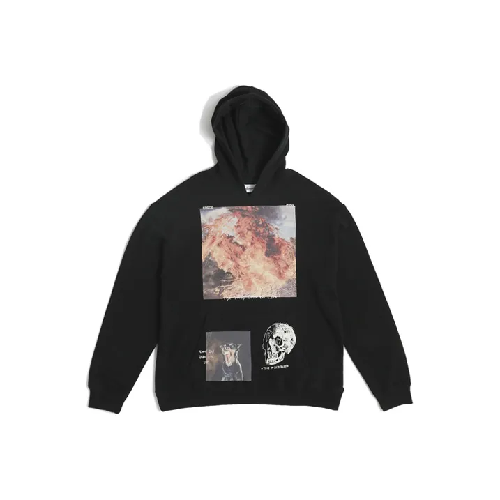 Profound Loose Fit Hoodie National Version Unisex Black
