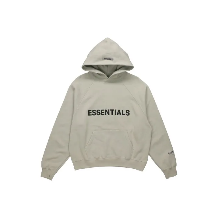 Fear Of God Essentials FW20 Толстовка Мужская Серый Зеленый