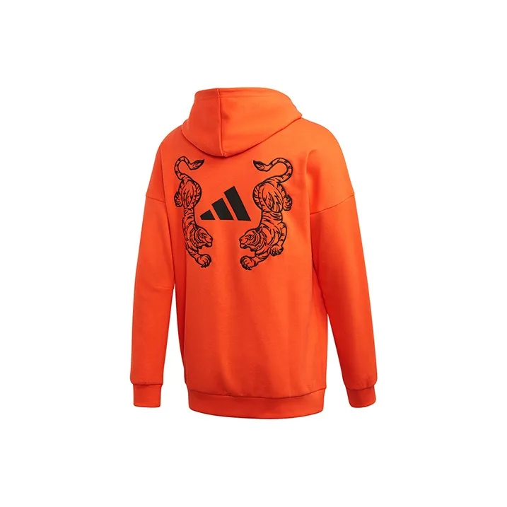 Adidas Sweatshirts Men's Half Neon Red