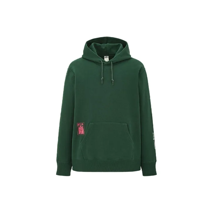 UNIQLO x WARNER Bros Толстовка Унисекс Темно-зеленый