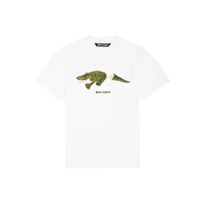 PALM ANGELS Crocodile Graphic T Shirt