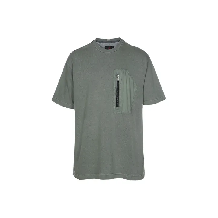 Jordan Drop Shoulder Sleeve T Shirt Men's Spiral Sage Green