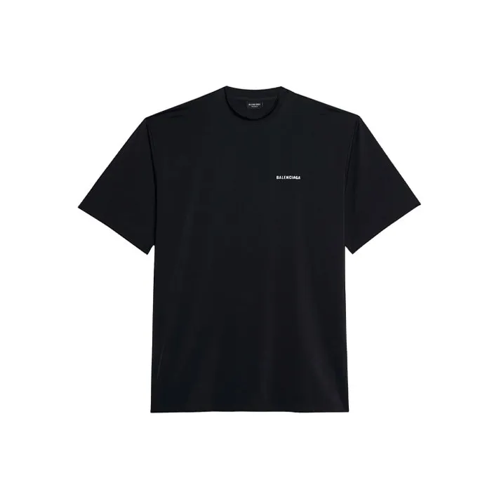 Balenciaga Lycra Large Fit Swim T shirt