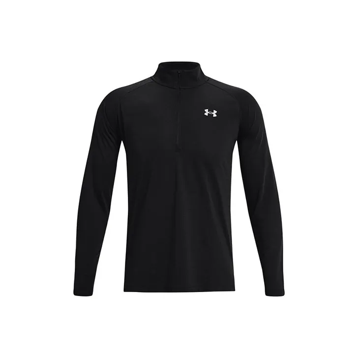 Under Armour Длинный рукав Т-рубашка Мужская Черная