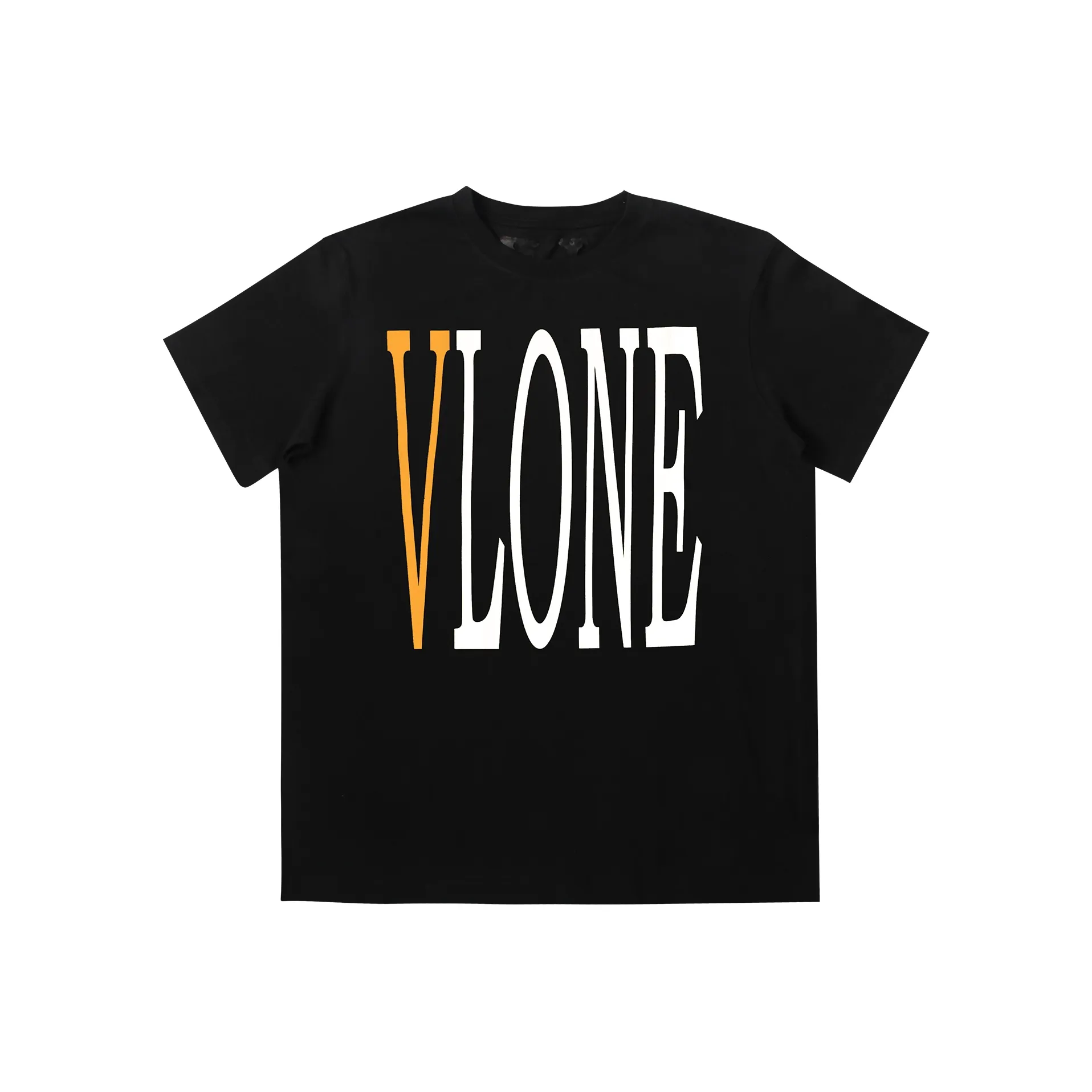 VLONE T-Shirt Унисекс Черный Желтый