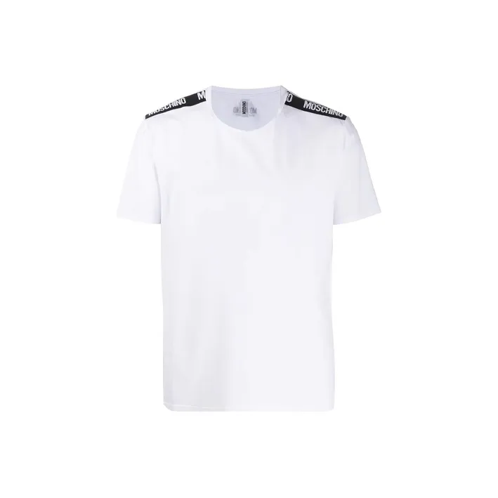 MOSCHINO Two pack Logo patch T shirts