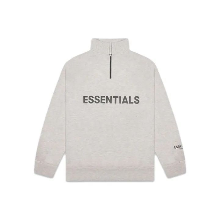 Fear Of God Essentials Half Zip Pullover Sweater