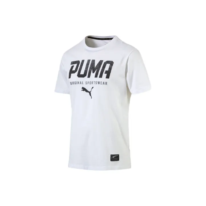 PUMA STYLE TEC T Shirt Men's White