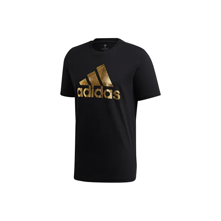 Adidas Комплект с короткими рукавами T-рубашка мужская черная