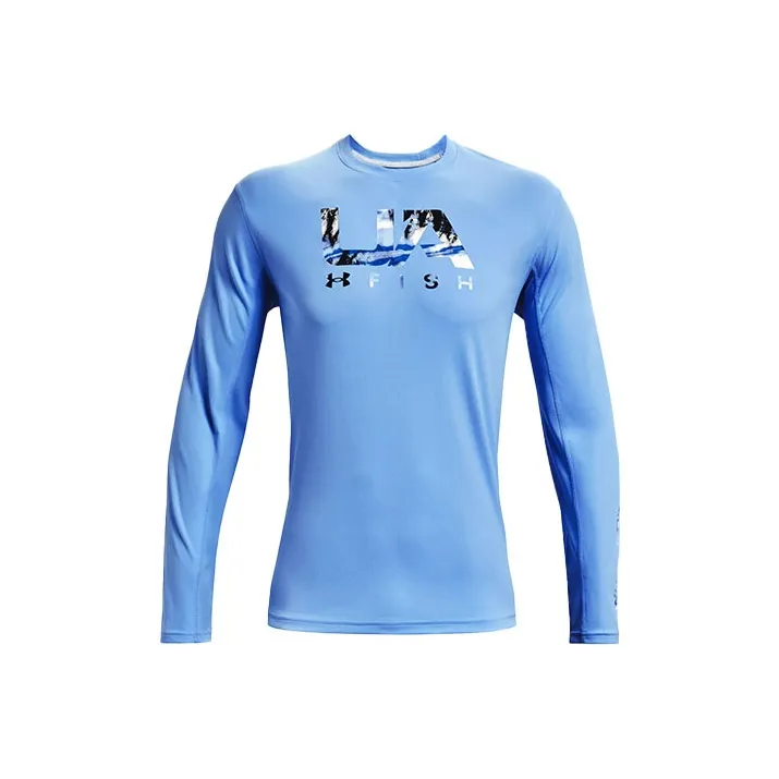 Under Armour Other Long-Sleeved T-Shirt Men's Caroline Blue