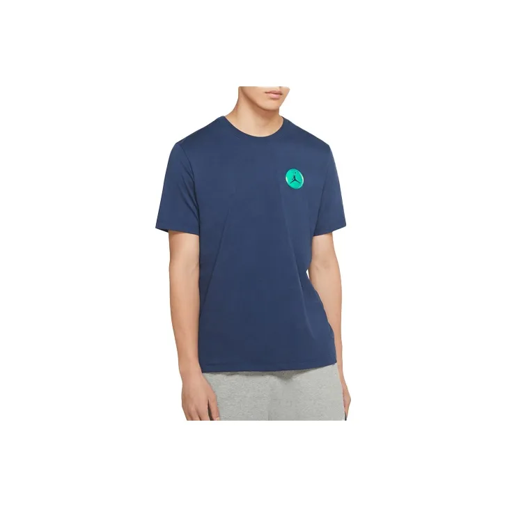 Jordan Air Джордан Legacy T Рубашка Мужская Глубокое море Синий