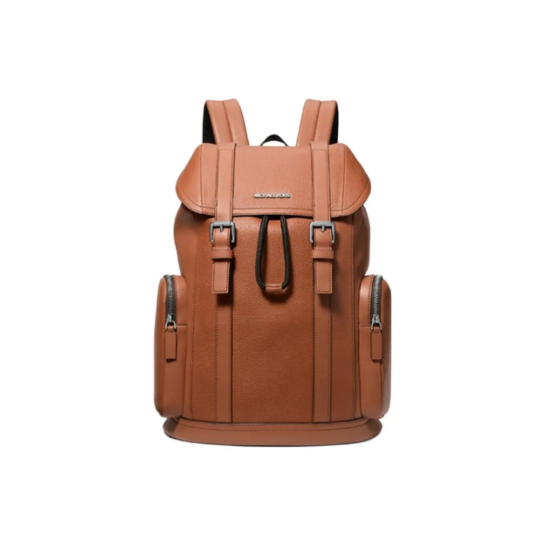 MICHAEL KORS COOPER Cow Leather With Artificial Leather Backpack Men's Brown