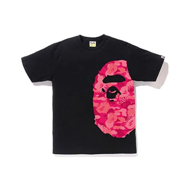A BATHING APE Head Series T Shirt Unisex Black