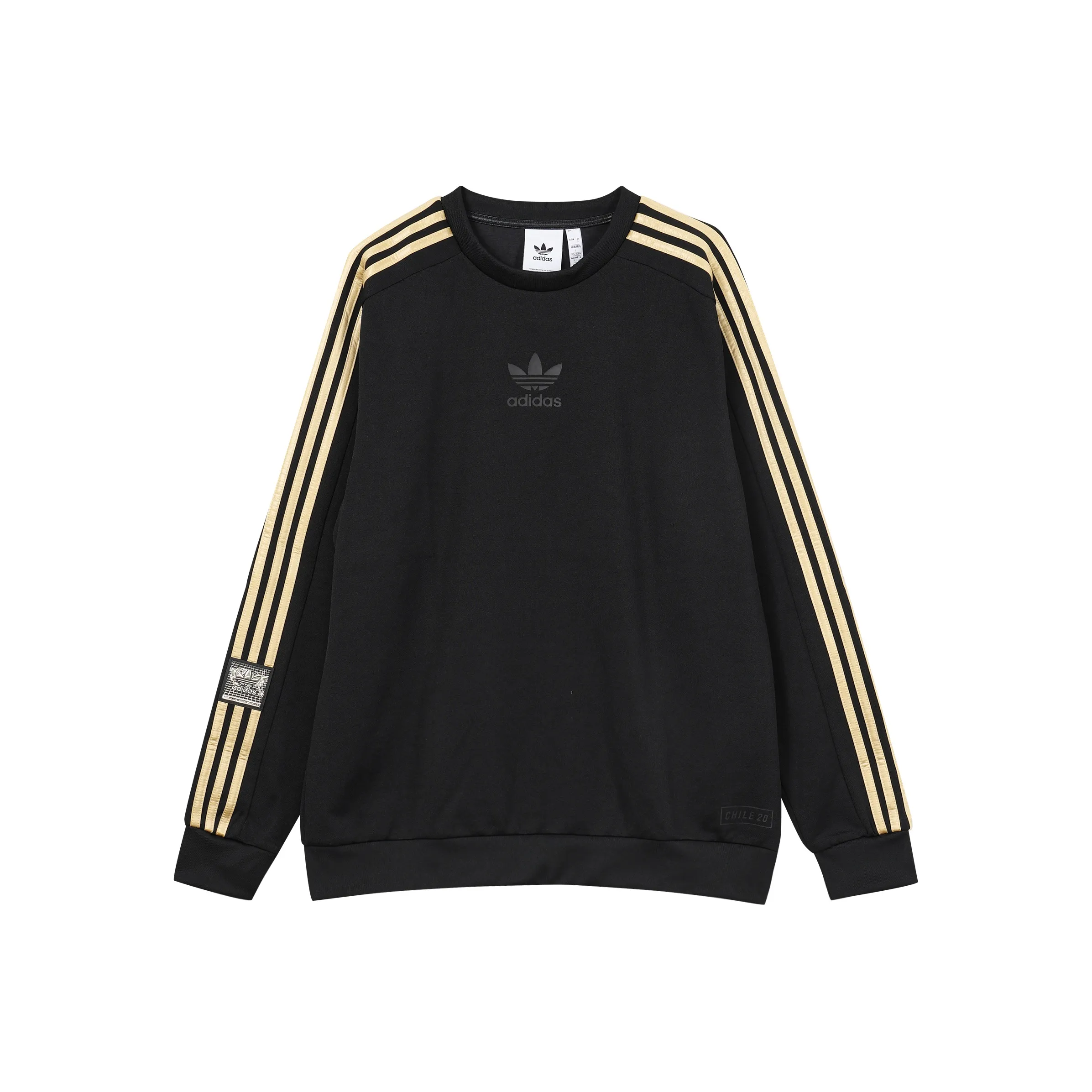 Adidas Originals Chile 20 Crew Черный Мужской Свитшот