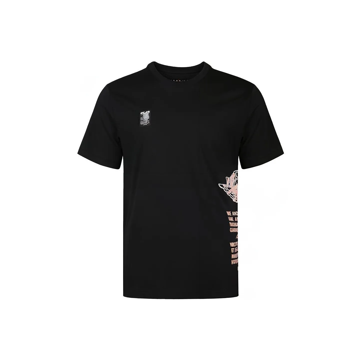 JORDAN WINGS T-Shirt Мужской Черный