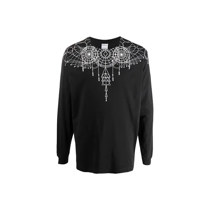 MARCELO BURLON Черные Мужские T-рубашки