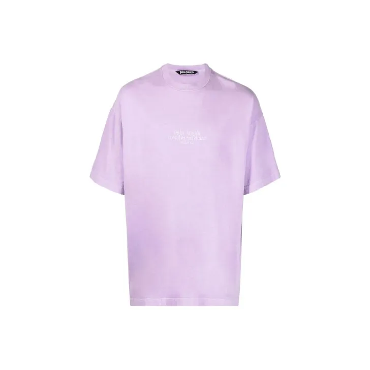 PALM ANGELS T Shirts Men's Purple