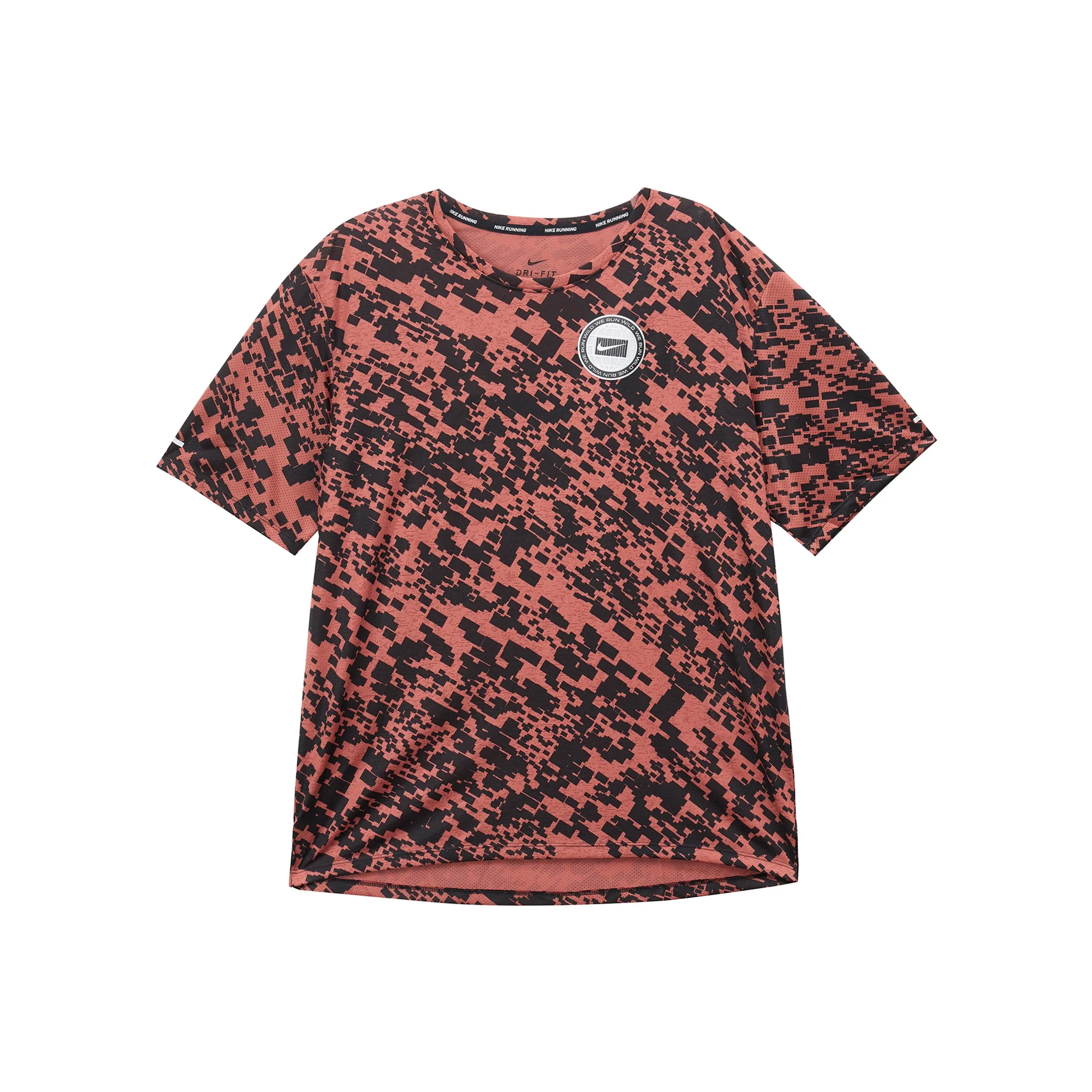 Nike T Shirts Men's Black Red