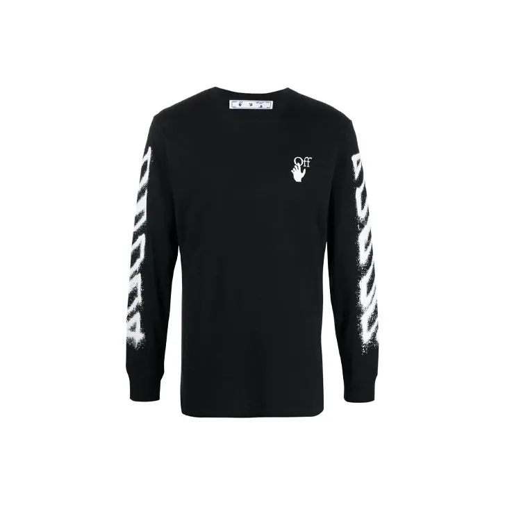 OFF WHITE Spray Marker Arrows Long Sleeve T shirt