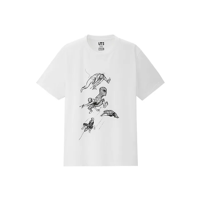 UNIQLO x Marvel T-Shirt Унисекс Белый