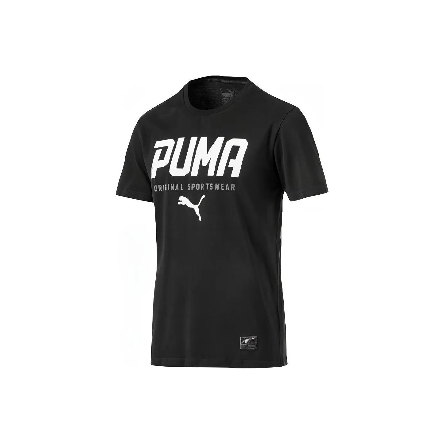 PUMA STYLE TEC T Shirt Men's Black