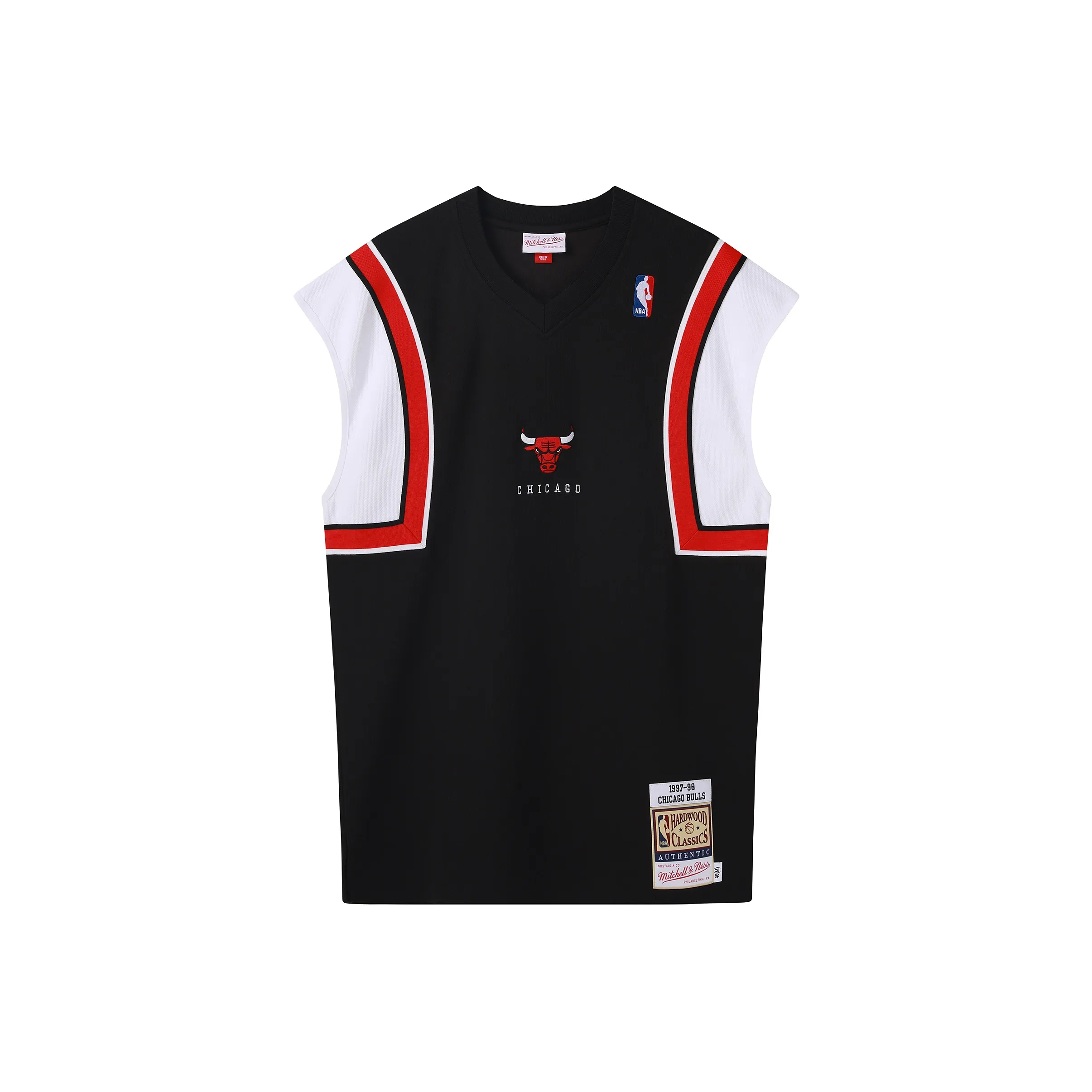 MITCHELL NESS T-Shirt Унисекс Черный